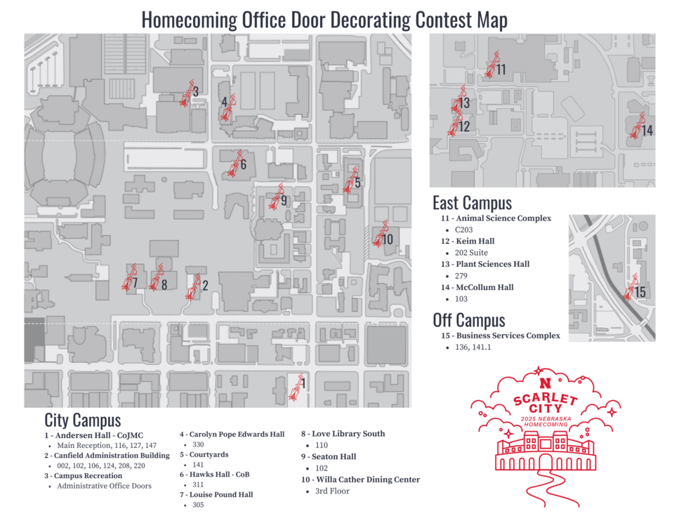 HoCo Door Decor Map